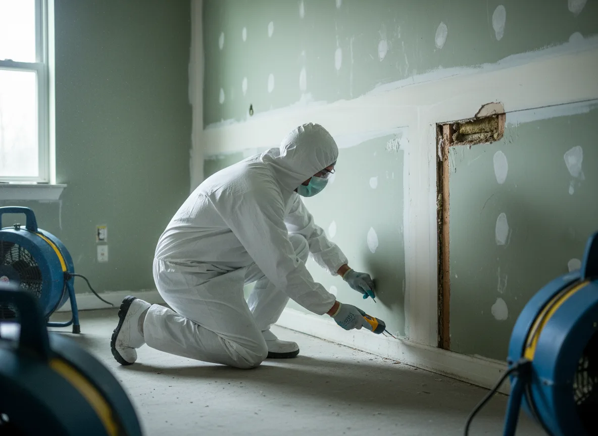 Water Damage Restoration company in Voltaire, ND